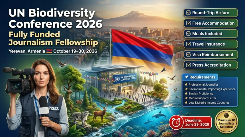 UN Biodiversity Conference 2026 in Armenia | Fully Funded