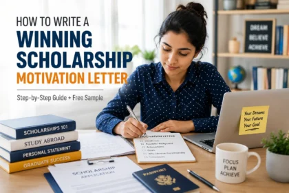 How to Write a Winning Scholarship Motivation Letter 2026