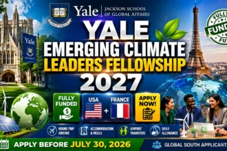 Yale Emerging Climate Leaders Fellowship 2027: 7 Amazing Benefits of This Fully Funded Opportunity