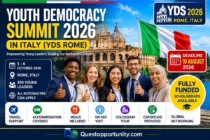 7 Amazing Reasons to Apply for the Youth Democracy Summit 2026 in Italy (YDS Rome)