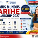 Erasmus Mundus MARIHE Scholarship 2027