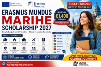 Erasmus Mundus MARIHE Scholarship 2027