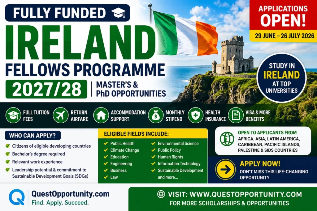 Ireland Fellows Programme 2027/28