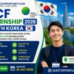 GCF Internship 2026 in South Korea | Fully Funded Green Climate Fund Internship with USD 1,600 Monthly Stipend