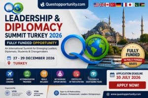 Leadership and Diplomacy Summit Turkey 2026 fully funded international youth summit in Turkey