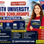Griffith University Research Scholarships 2027