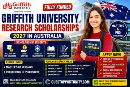 Griffith University Research Scholarships 2027