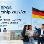 DAAD EPOS Scholarship 2027/28: Fully Funded Germany