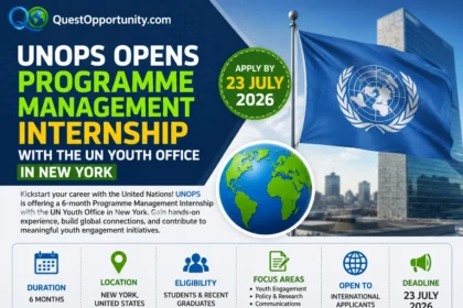 UNOPS Programme Management Internship