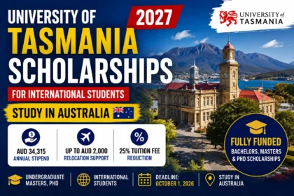 University of Tasmania Scholarships 2027