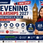 Chevening Scholarships 2027: Fully Funded Master’s in the UK