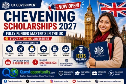 Chevening Scholarships 2027: Fully Funded Master’s in the UK