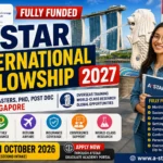 A*STAR International Fellowship 2027 in Singapore | Fully Funded