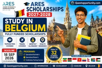 ARES Scholarships 2027–2028 in Belgium