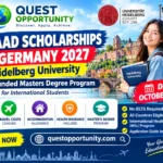 DAAD Scholarships in Germany 2027 Heidelberg University MSc International Health