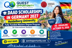 DAAD Scholarships in Germany 2027 Heidelberg University MSc International Health